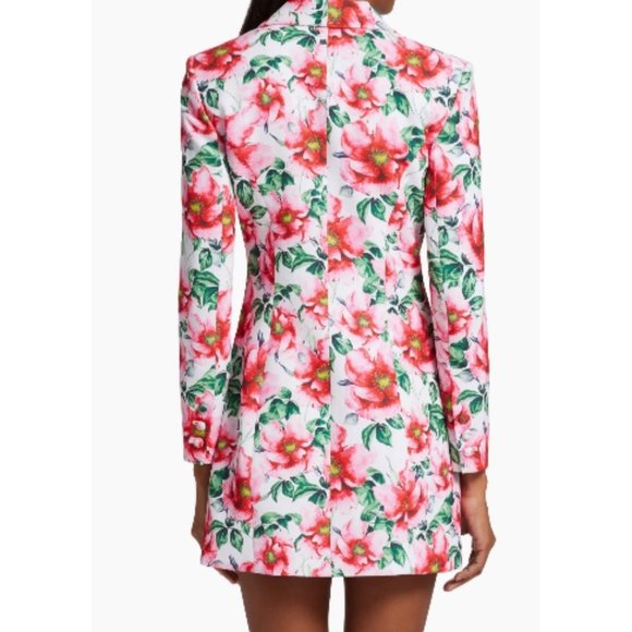 NWOT Alice + Olivia Latoya Floral Minidress Size 4 - Picture 2 of 7
